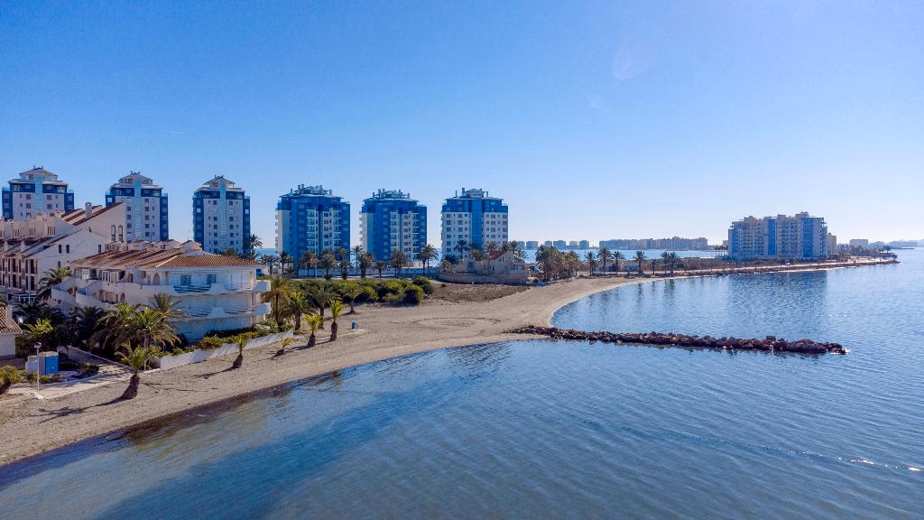 Plaże Mar Menor w gminie San Javier